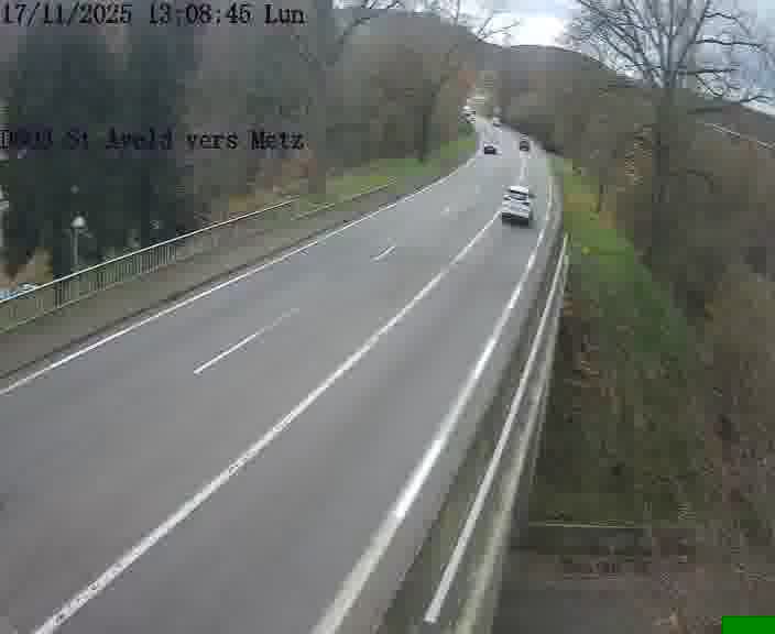 Clone of Webcam sur la D603 située à proximité de Saint-Avold. Vue orientée vers Metz