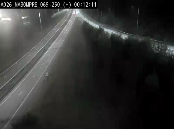 Webcam E25 (A26) à Mabompré. Vue orientée vers le Luxembourg