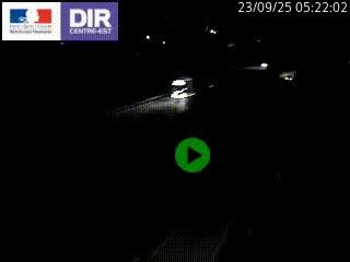 Webcam sur la Nationale 201 à hauteur de la sortie Chambéry-Nord, avant à la jonction entre l'A41 et l'A43, en direction de Lyon