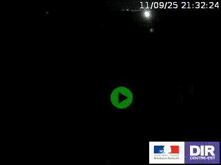 Webcam routière sur la RN7 à hauteur de Toulon-sur-Allier, entre Moulins et Vichy
