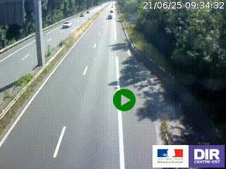 Webcam sur la nationale N90 à Gilly-sur-Isère, en direction et à proximité d'Albertville