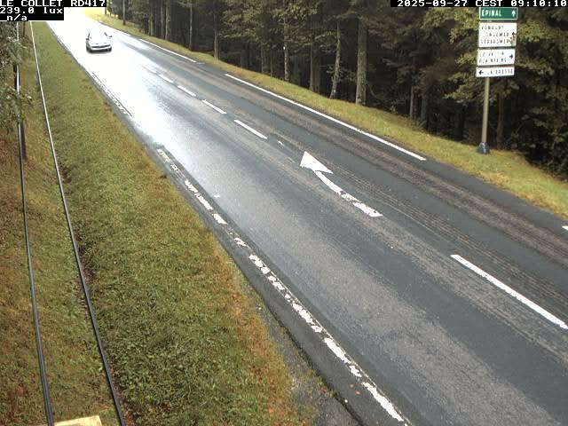 Caméra du Collet sur la route de Colmar (D417)