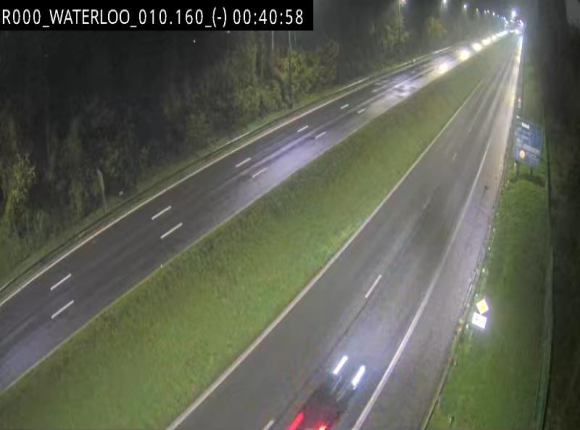 Webcam autoroute Belgique - Waterloo - R0 (ring de Bruxelles) - BK 12.3