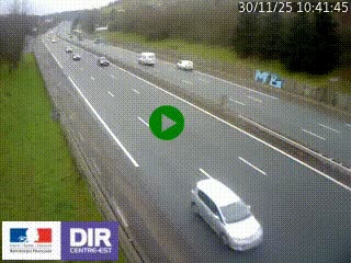 Webcam routière à Saint-Etienne-Terrenoire sur la RN88 avant la jonction entre l'A72 et le Boulevard Périphérique de Saint-Etienne