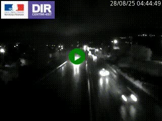 Caméra autoroute à Saint-Etienne (Les Littes) à hauteur du Ikea Saint-Etienne sur l'A72 en direction de Roanne