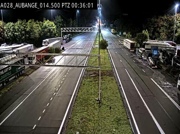 Webcam autoroute Belgique - Aubange - A28 direction Arlon - BK 14