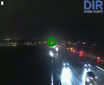 Webcam au début de l'A84 sur le périphérique Ouest de Caen (N814) à hauteur de la sortie 9, Porte de Bretagne