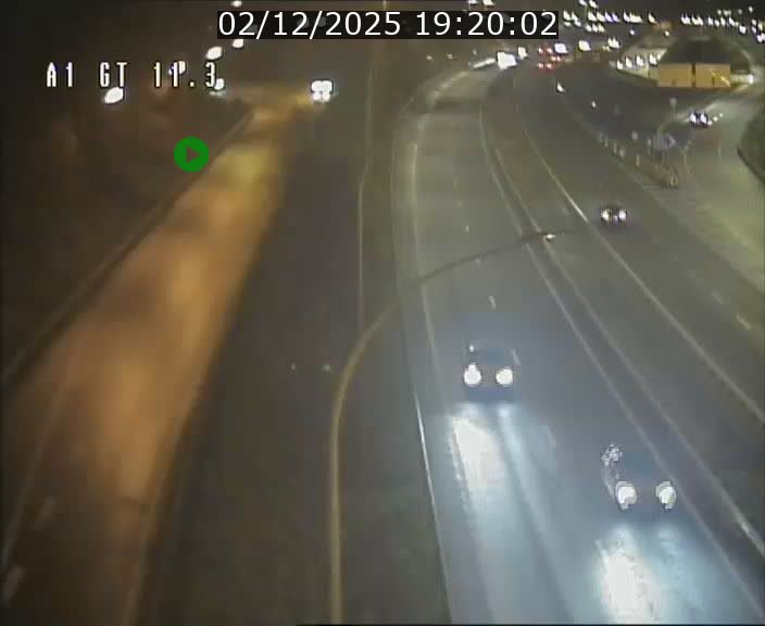 Traffic live webcam Luxembourg Senningerberg - A1 direction Allemagne - BK 11.3