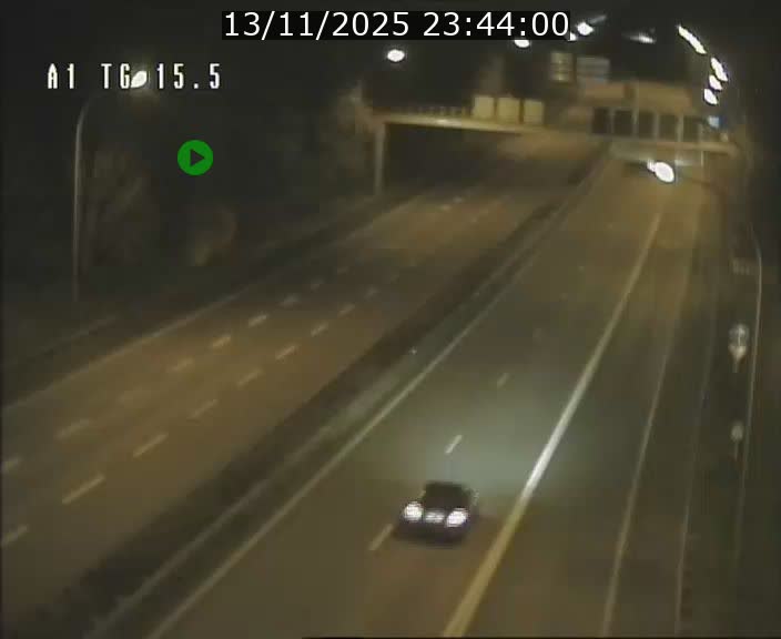 Traffic live webcam Luxembourg Munsbach - A1 direction Luxembourg - BK 15.5