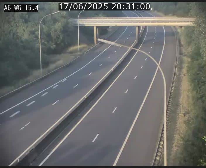 Traffic live webcam Luxembourg Capellen - A6 - BK 15.4 - direction Luxembourg/France/Allemagne