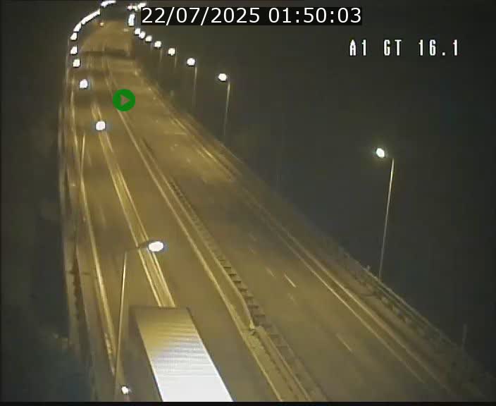 Traffic live webcam Luxembourg Niederanven - A1 direction Allemagne - BK 16.1