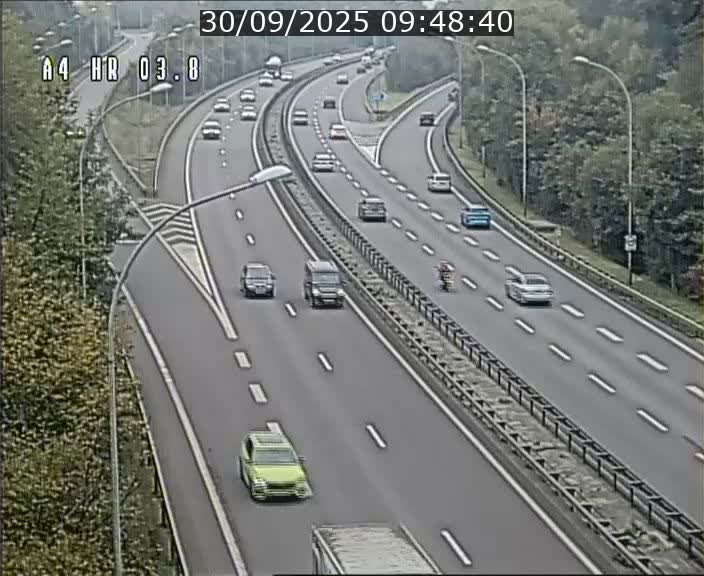 Webcam traffic A4 Luxembourg - BK 3.8 - Leudelange (direction Esch sur Alzette)