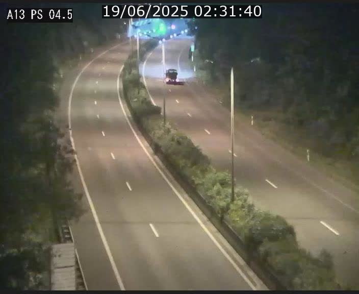 Traffic live webcam Luxembourg Differdange - A13 direction Esch-sur-Alzette - BK 4.5