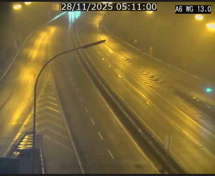 Traffic live webcam Luxembourg Mamer - A6 - BK 13 - direction Luxembourg/France/Allemagne
