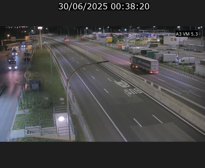Traffic live webcam Luxembourg Aire de Berchem - A3 - BK 5 - direction France