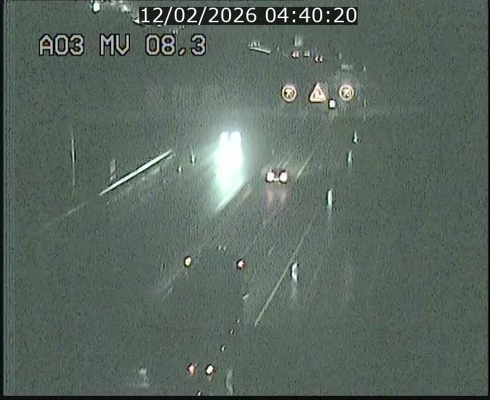 Webcam Autoroute après la Croix de Bettembourg en direction de Luxembourg sur l'A3