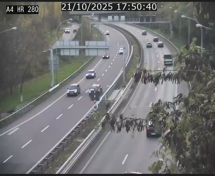 Webcam traffic A4 Luxembourg - BK 0.2 - P+R Bouillon (direction Luxembourg)