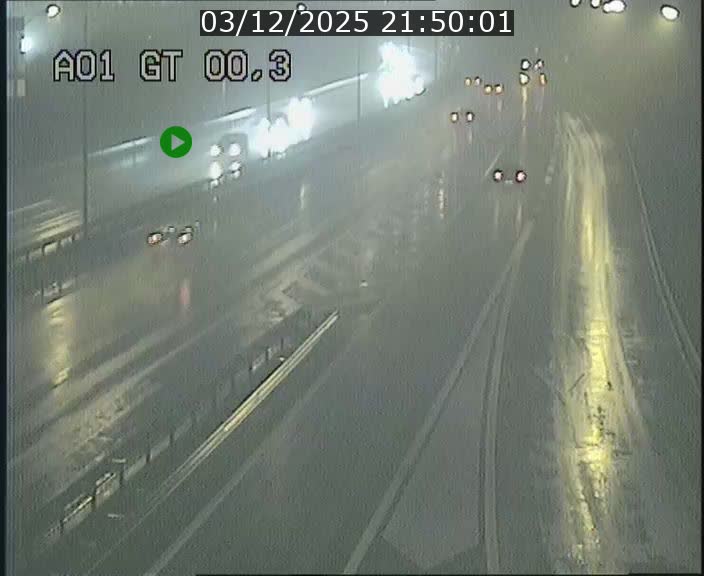 Traffic live webcam Luxembourg Croix de Gasperich - A1 direction Kirchberg - BK 0.3