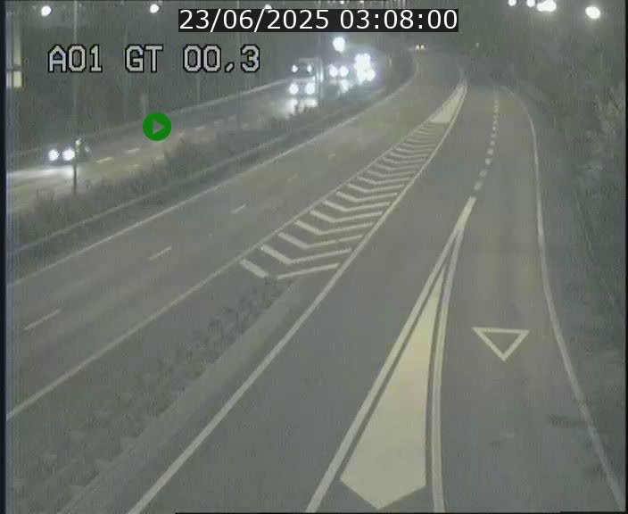 Traffic live webcam Luxembourg Croix de Gasperich - A1 direction Kirchberg - BK 0.3