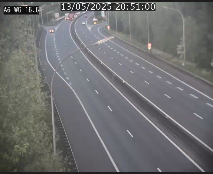Traffic live webcam Luxembourg Aire de Capellen - A6 - BK 16.6 - direction Luxembourg/France/Allemagne