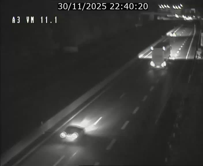 Webcam à la frontière franco-luxembourgeoise, avant la Croix de Bettembourg - BK 11.1 - direction Luxembourg-ville