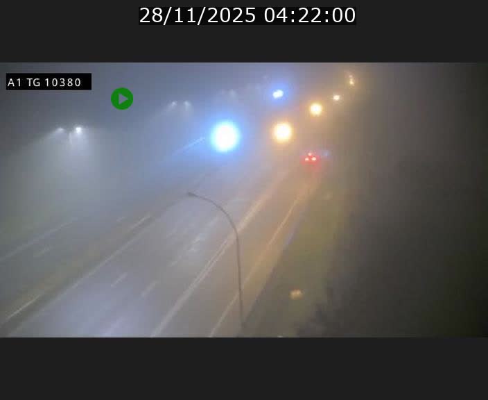 Traffic live webcam Luxembourg Senningerberg - A1 direction Luxembourg Kirchberg - BK 10.3