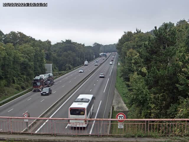 Caméra autoroute France - A33, Houdemont direction Lunéville