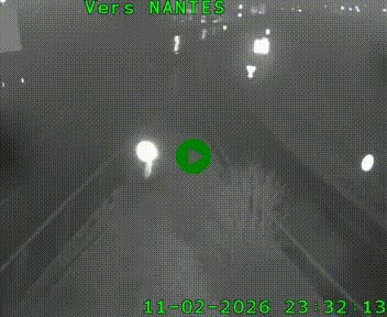 Webcam N147 au nord de Poitiers et à la jonction avec la A10