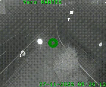 Webcam N147 au nord de Poitiers et à la jonction avec la A10