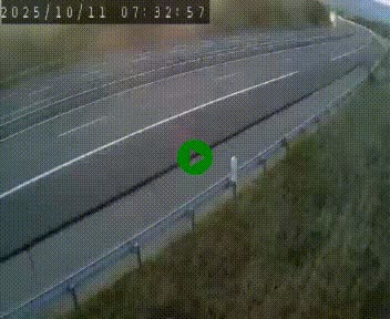 Caméra autoroute A75 à hauteur de la sortie 42 (Rodez, Laissac, Aire de l'Auvergne) située sur la commune d'Auberoques, près de Sévérac-le-Château