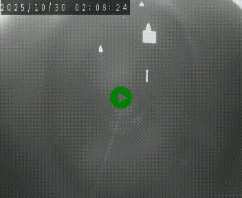 Caméra autoroute A75 à hauteur du col de la Fageole en direction de Clermont-Ferrand