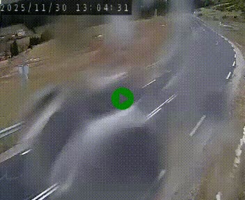 Webcam routière au niveau du col de la Chavade en Ardèche, sur la N102 à 1266 mètres d'altitude