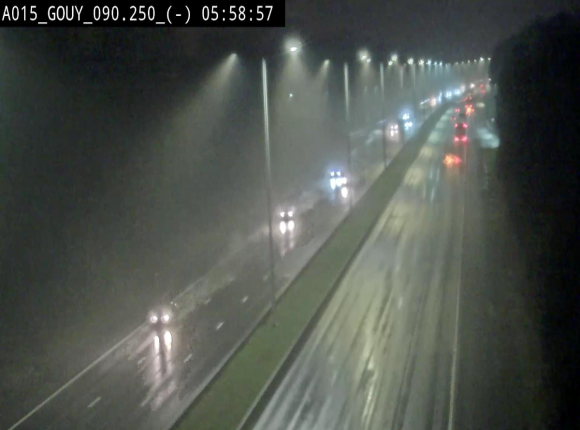 Webcam autoroute Belgique - Gouy-lez-piéton - E42 - BK 90.3