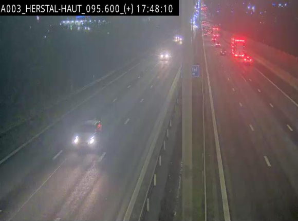 Webcam autoroute Belgique - Herstal - E40 direction Aix-la-Chapelle - BK 97