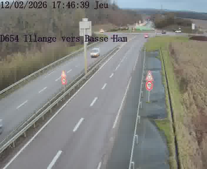 D654 Illange - Contournement de Yutz Vers Basse Ham