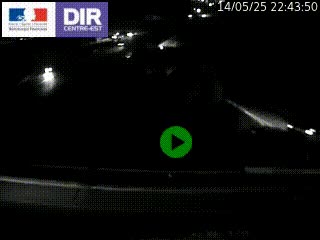 Webcam traffic à Grenoble-sud sur l'autoroute A480. Vue orientée vers l'entrée et la sortie de Grenoble