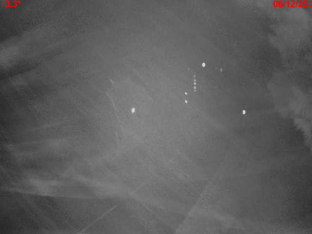 Webcam en haut du col du Ballon d'Alsace sur la D465 à 1075 mètres d'altitude dans les Vosges