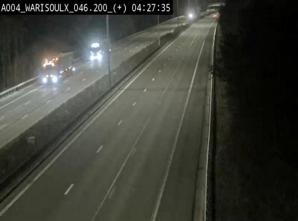 Webcam autoroute Belgique - Warissoulx - E411 - BK 46.2