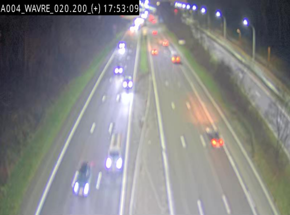 Webcam @ Wavre-sud KP 19.6, A4/E411