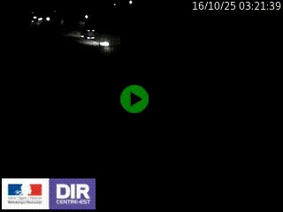 Webcam routière à Saint-Etienne-Terrenoire sur la RN88 avant la jonction entre l'A72 et le Boulevard Périphérique de Saint-Etienne