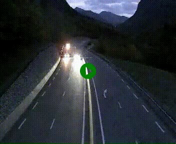 Webcam L'Hospitalet-près-l'Andorre sur N20, en direction d'Andorre