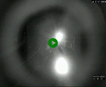 Webcam au carrefour de la croisade, à la jonction entre la N22 et la N320, avant le poste de douane franco-andorrane. Webcam à 1790 mètres d'altitude