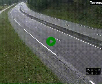 Webcam Ax-les-Thermes sur N20, en direction d'Andorre