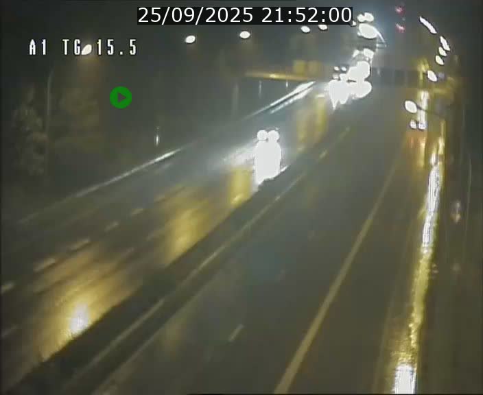 Traffic live webcam Luxembourg Munsbach - A1 direction Luxembourg - BK 15.5