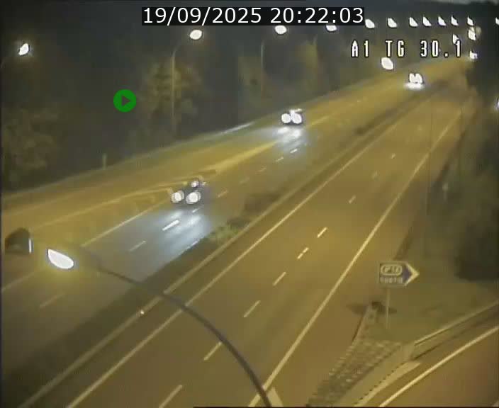 Traffic live webcam Luxembourg Grevenmacher - A1 direction Luxembourg - BK 30.1