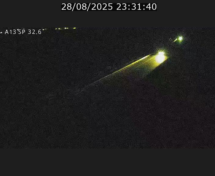 Webcam info trafic A13 à hauteur de Mondorf-les-bains. Vue orientée vers Altwies