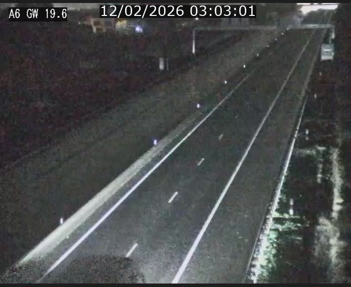 Traffic live webcam Luxembourg - Steinfort - A6 - BK 19.6 - direction Belgique