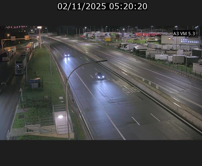 Traffic live webcam Luxembourg Aire de Berchem - A3 - BK 5 - direction France