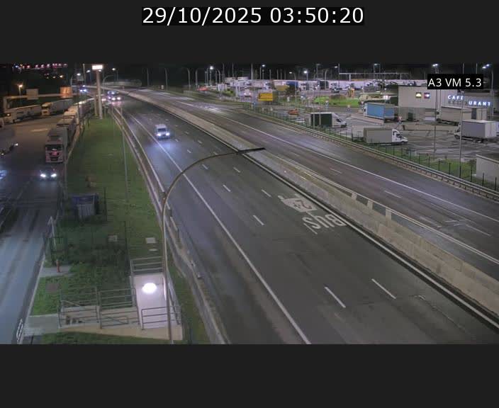 Traffic live webcam Luxembourg Aire de Berchem - A3 - BK 5 - direction France
