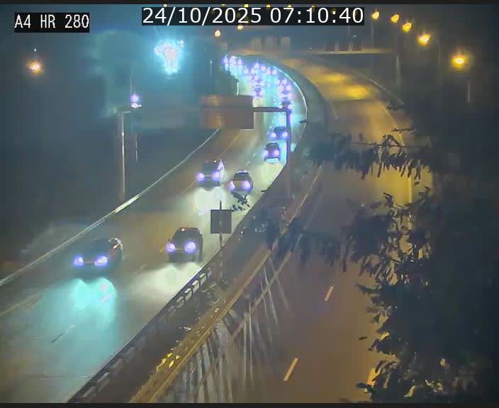 Webcam traffic A4 Luxembourg - BK 0.2 - P+R Bouillon (direction Luxembourg)